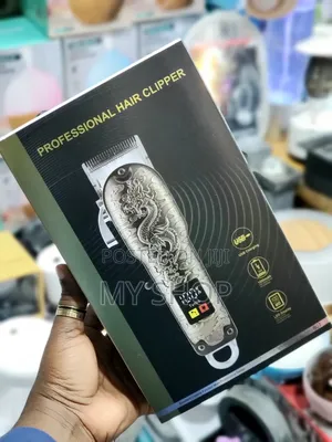 Professional LCD Display Rechargeable Hair Clipper