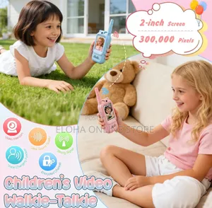 Kids Video Walkie Talkie Equipped With Built- In- Cameras