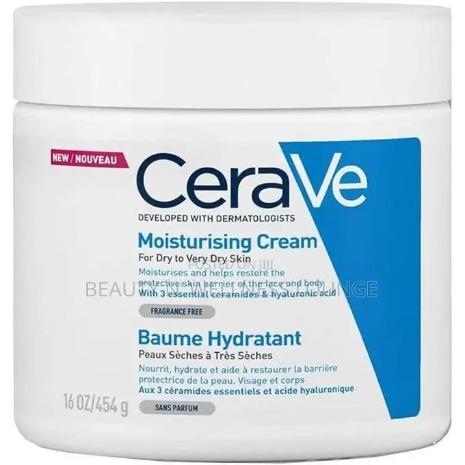 Cerave Moisturizing Cream Infused With Nourishing Ingredients.