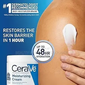 Cerave Moisturizing Cream Infused With Nourishing Ingredients.