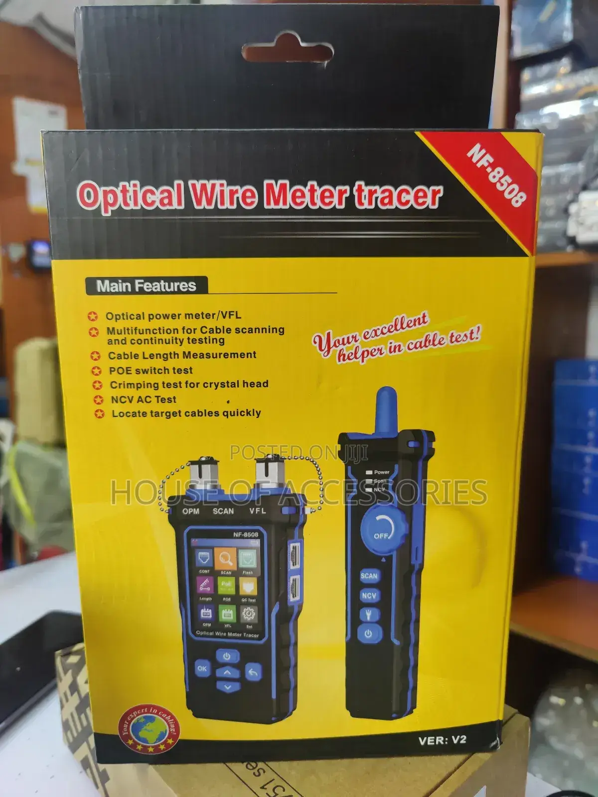 Optical Wire Meter Tracer