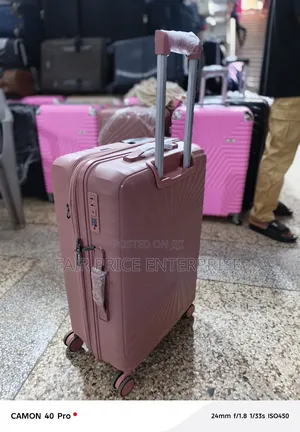 Quality Pure Plastic Suitcase. Good Paten. Small Size