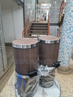 Bamboo Design Office Dust Bins