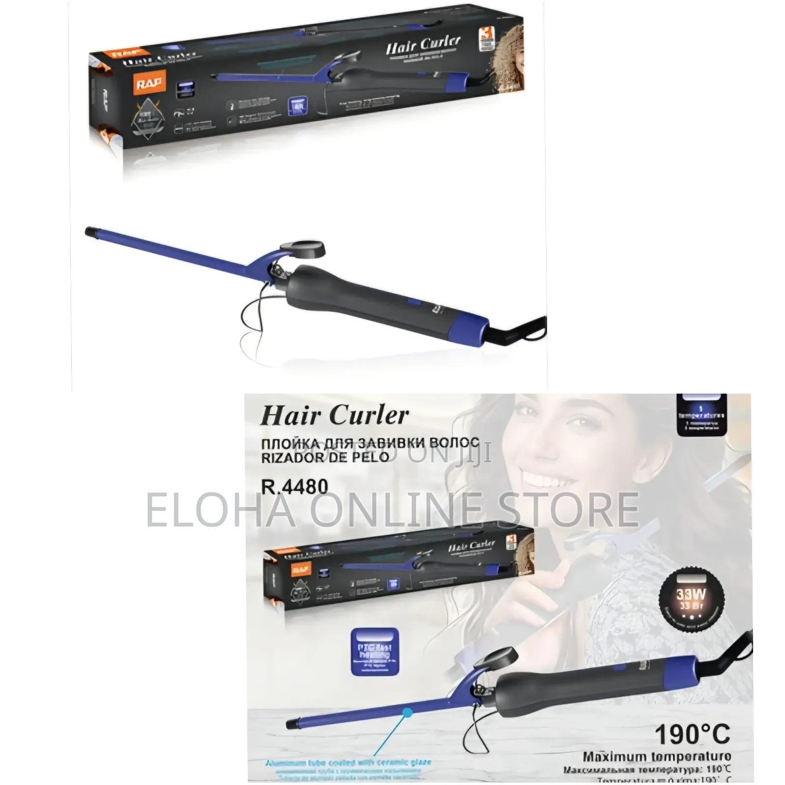 Model R. 4480 Raf Hair Curler