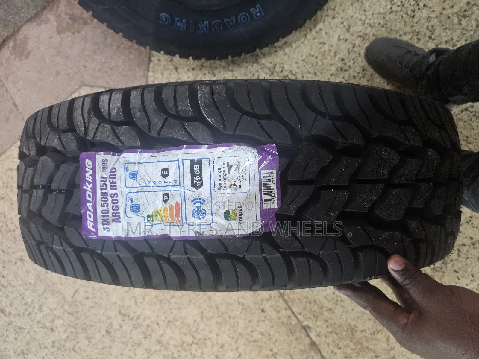 31x10.50 R15 Roadking Available In Stock Now We Do Swap And Deliver..