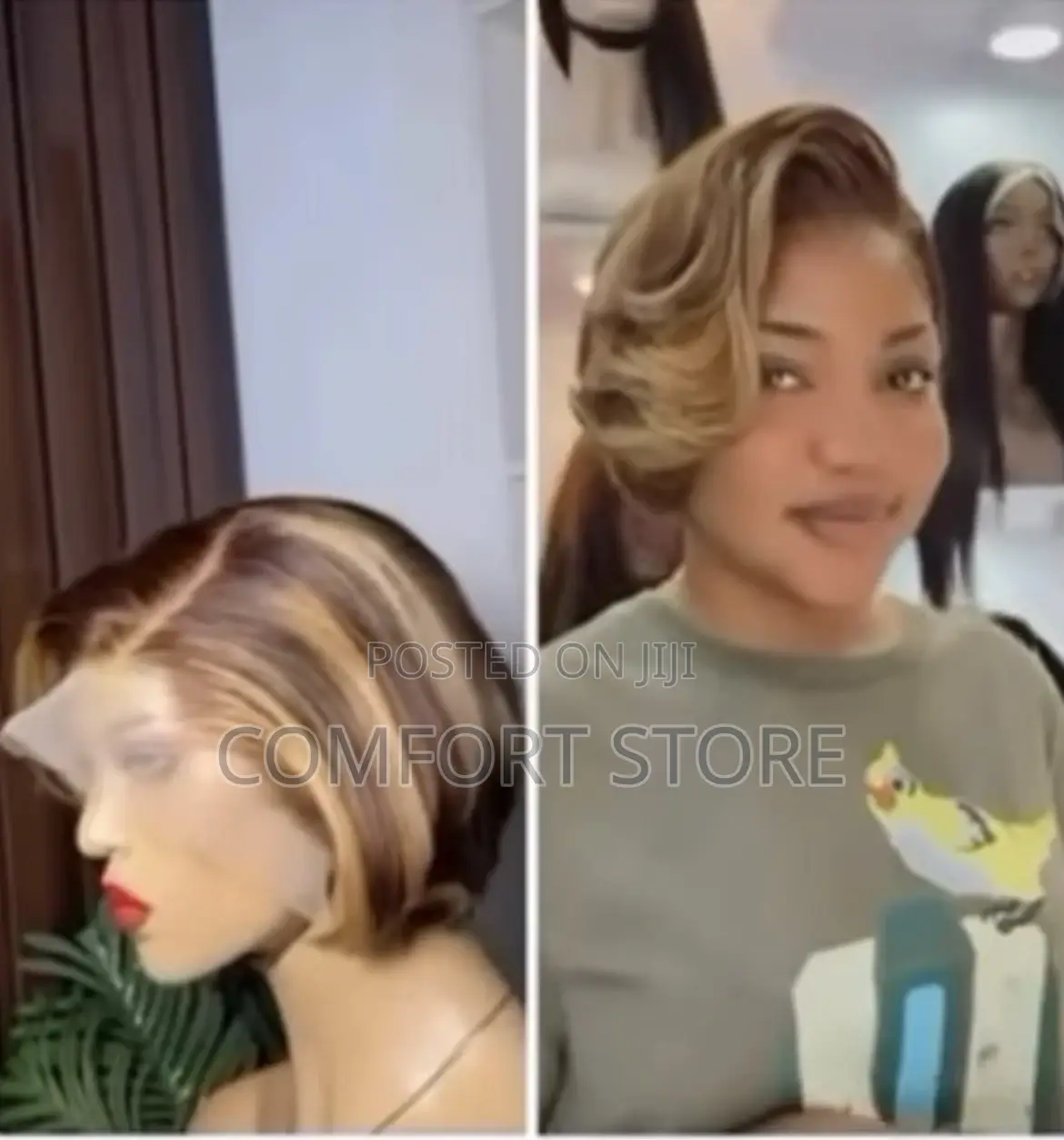 13*4 Pixie Piano Wig