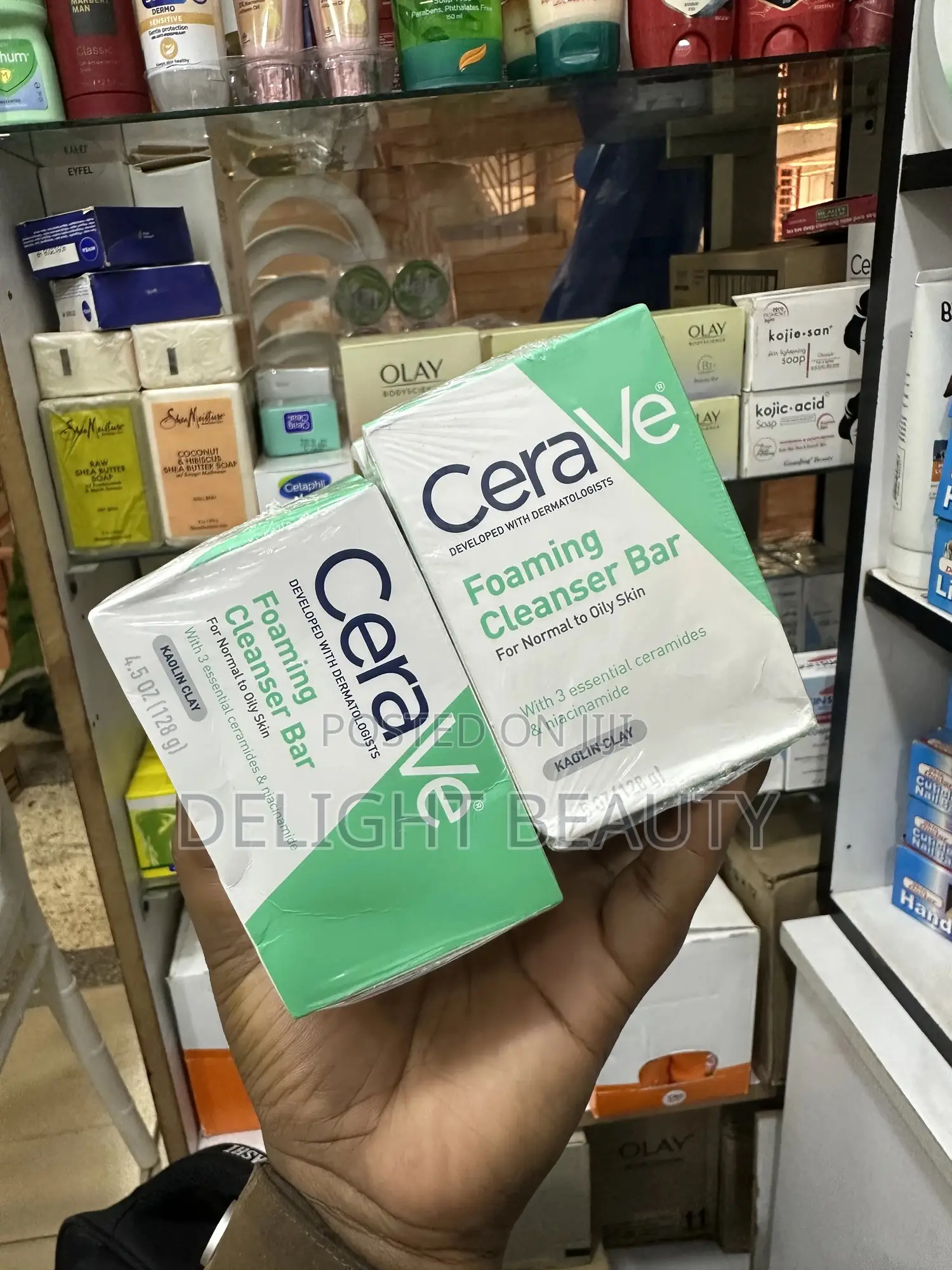 Cerave Foaming Cleanser Bar Soap
