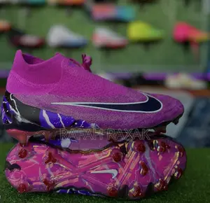 Original Purple Nike Phantom Gx Thunder Elite Df Fg Football Boots
