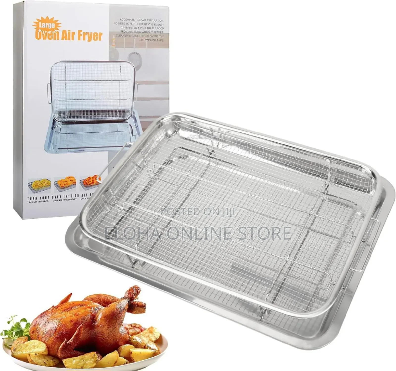 Stainless Steel Oven Air Fryer Basket/ Tray