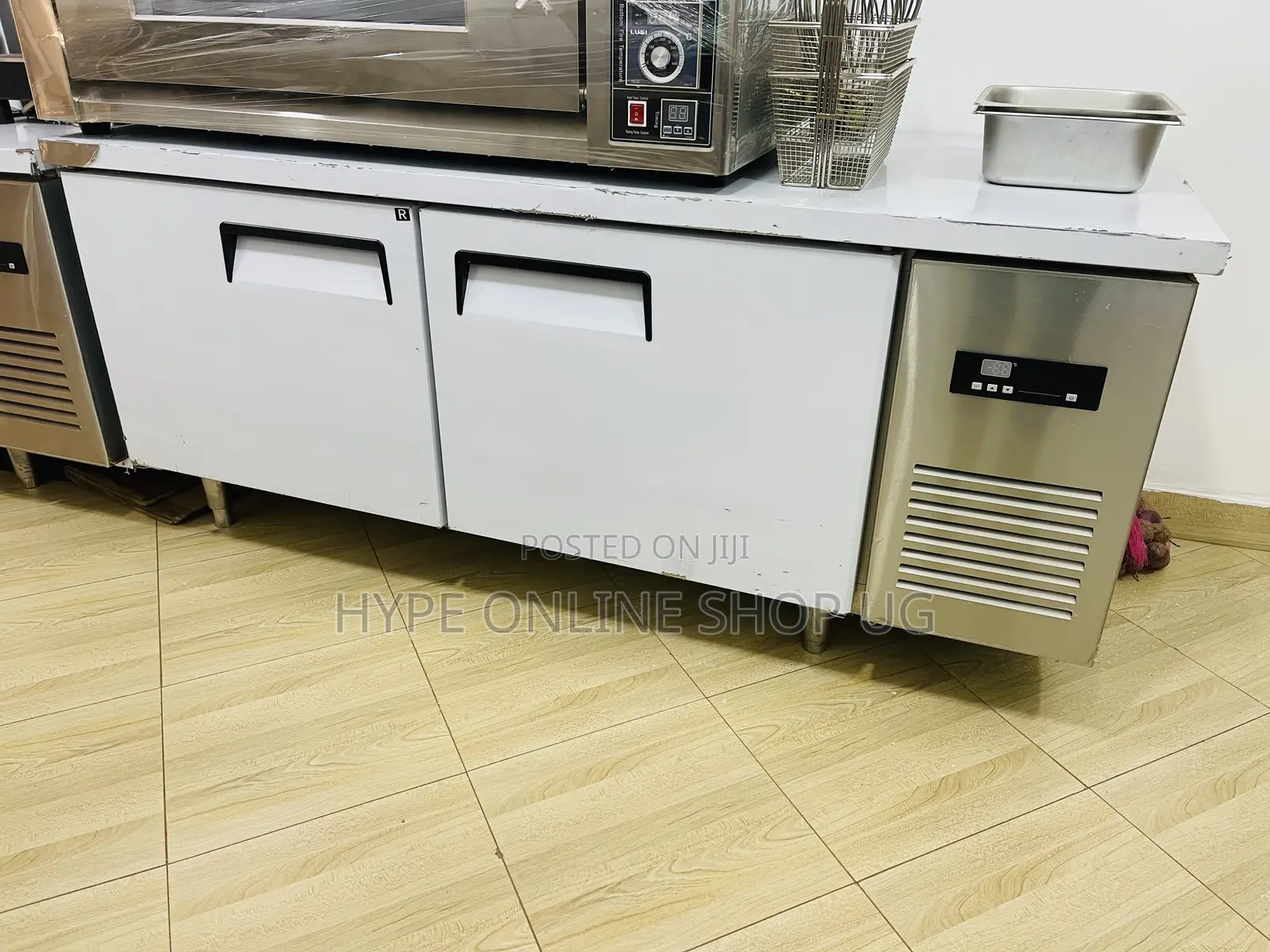 Brandnew Stainless 2doors Tabletop Chiller Fridge