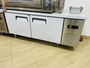 Brandnew Stainless 2doors Tabletop Chiller Fridge