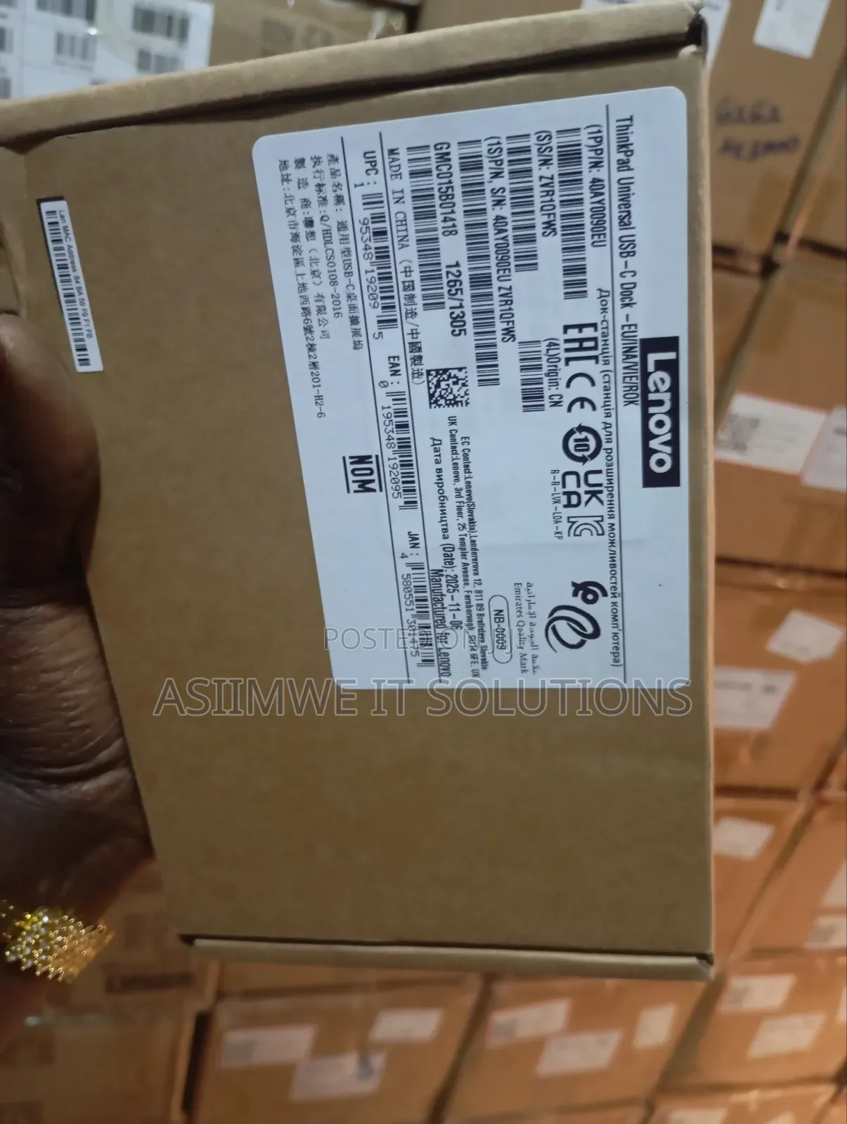 Lenovo Thinkpad Universal Type C Docking Station