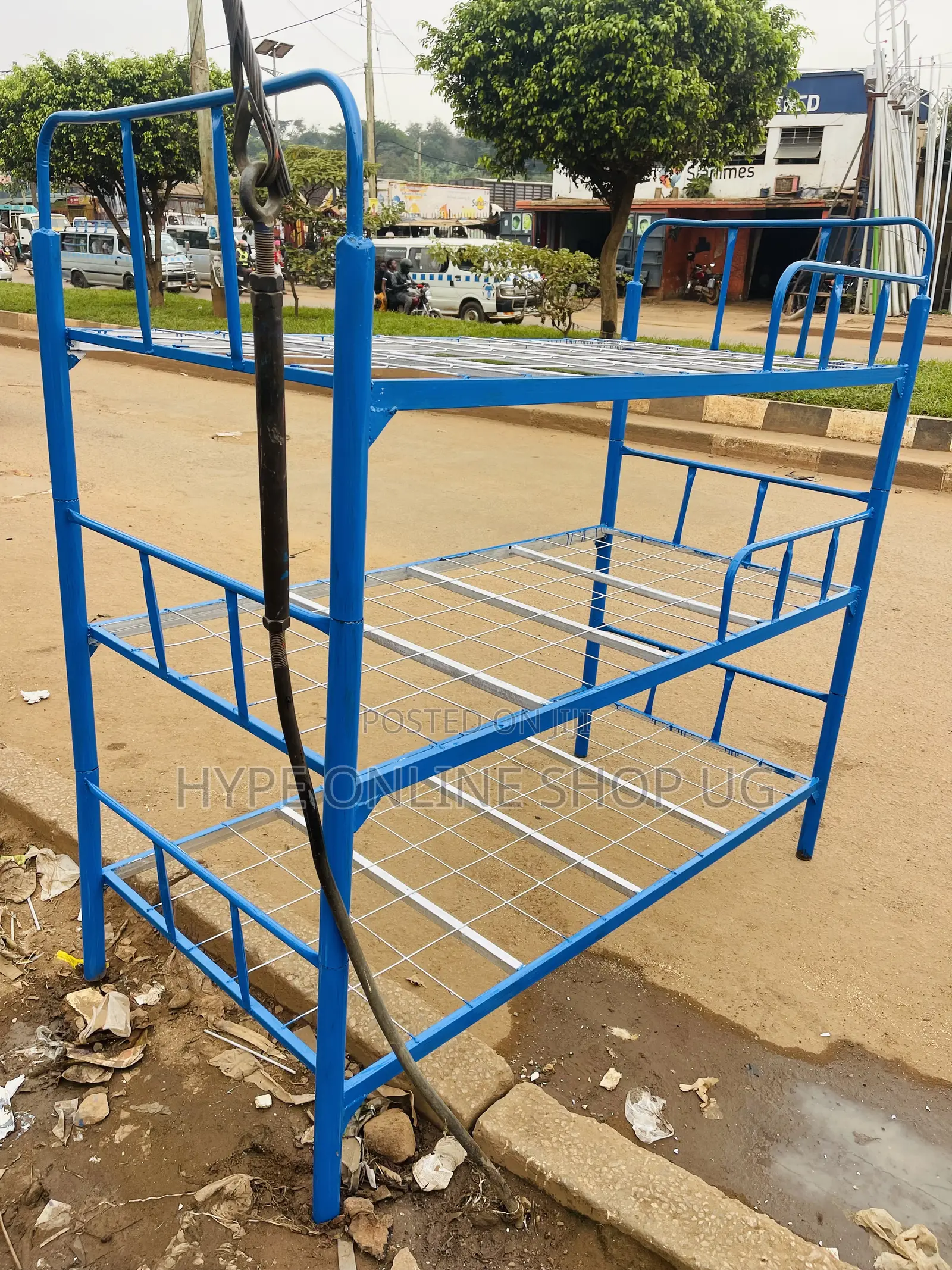 Tripple 3blue Decker Beds