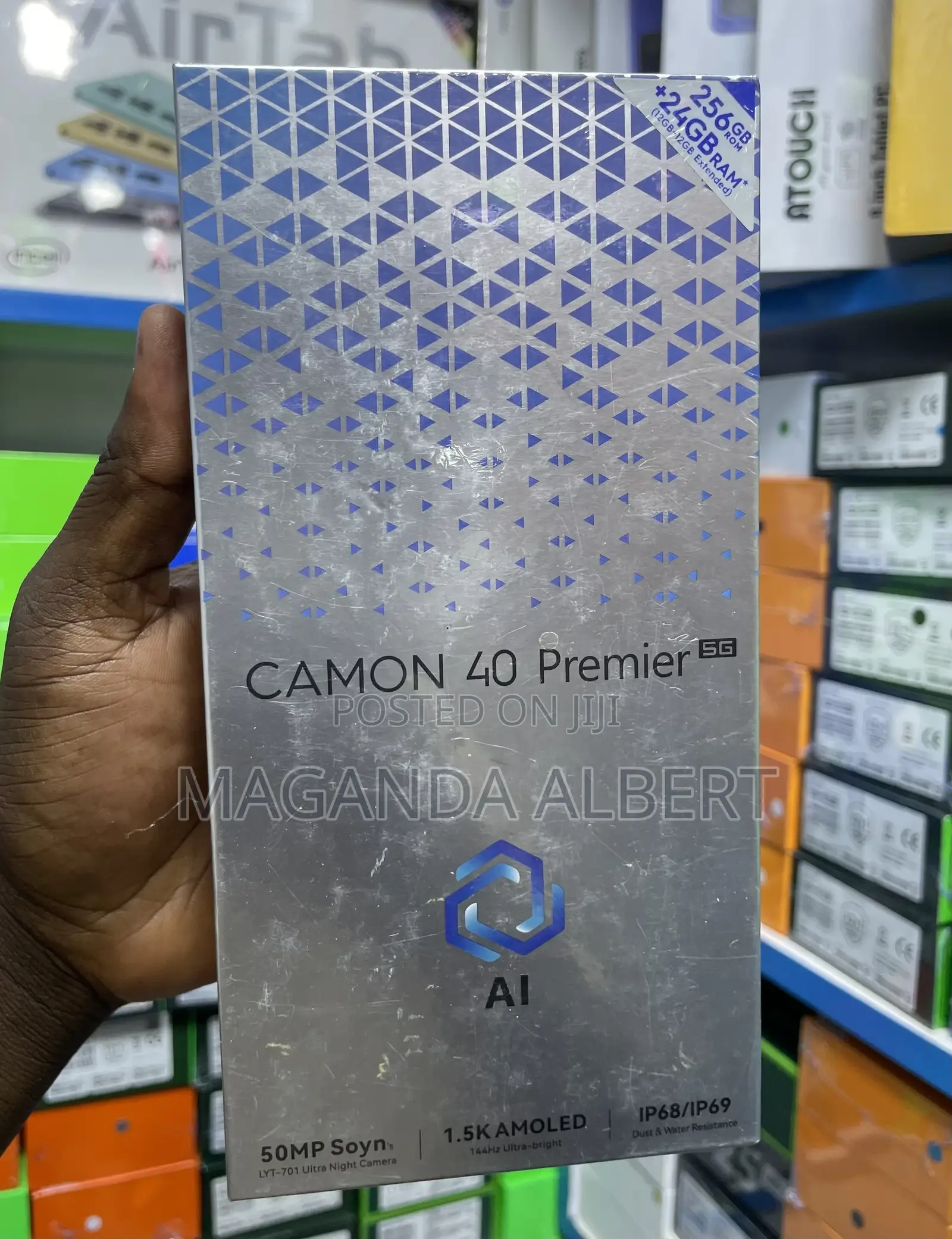 New Tecno Camon 40 Premier 256 GB Black