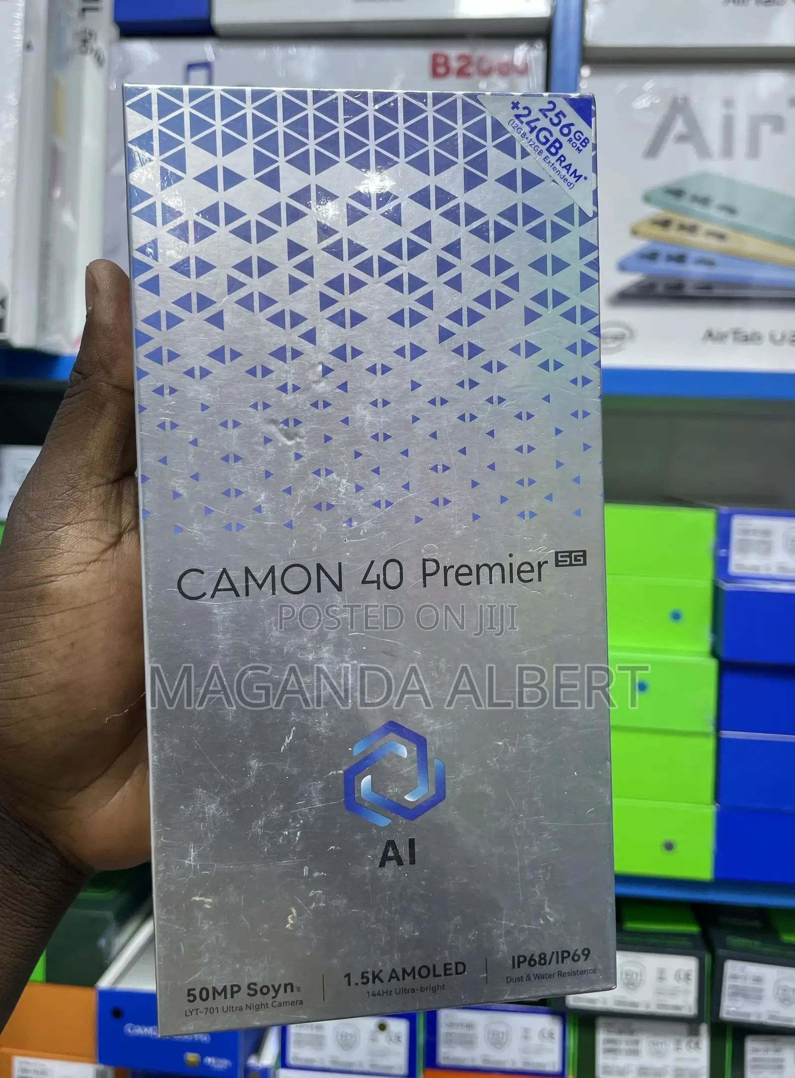 New Tecno Camon 40 Premier 256 GB Black