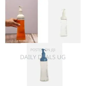 Sleek Glass Oil and Vinegar Dispenser With Precision Pour Spout