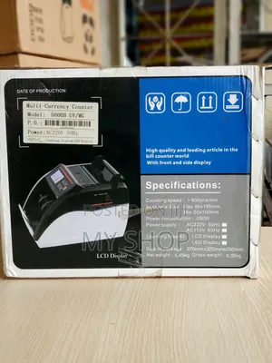 High Accuracy Heavy Duty Bill Counter Machines