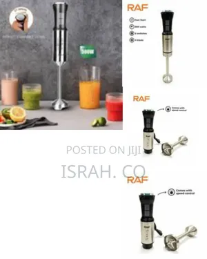 Raf Powerful Immersion Hand Blender With Variable Speeds