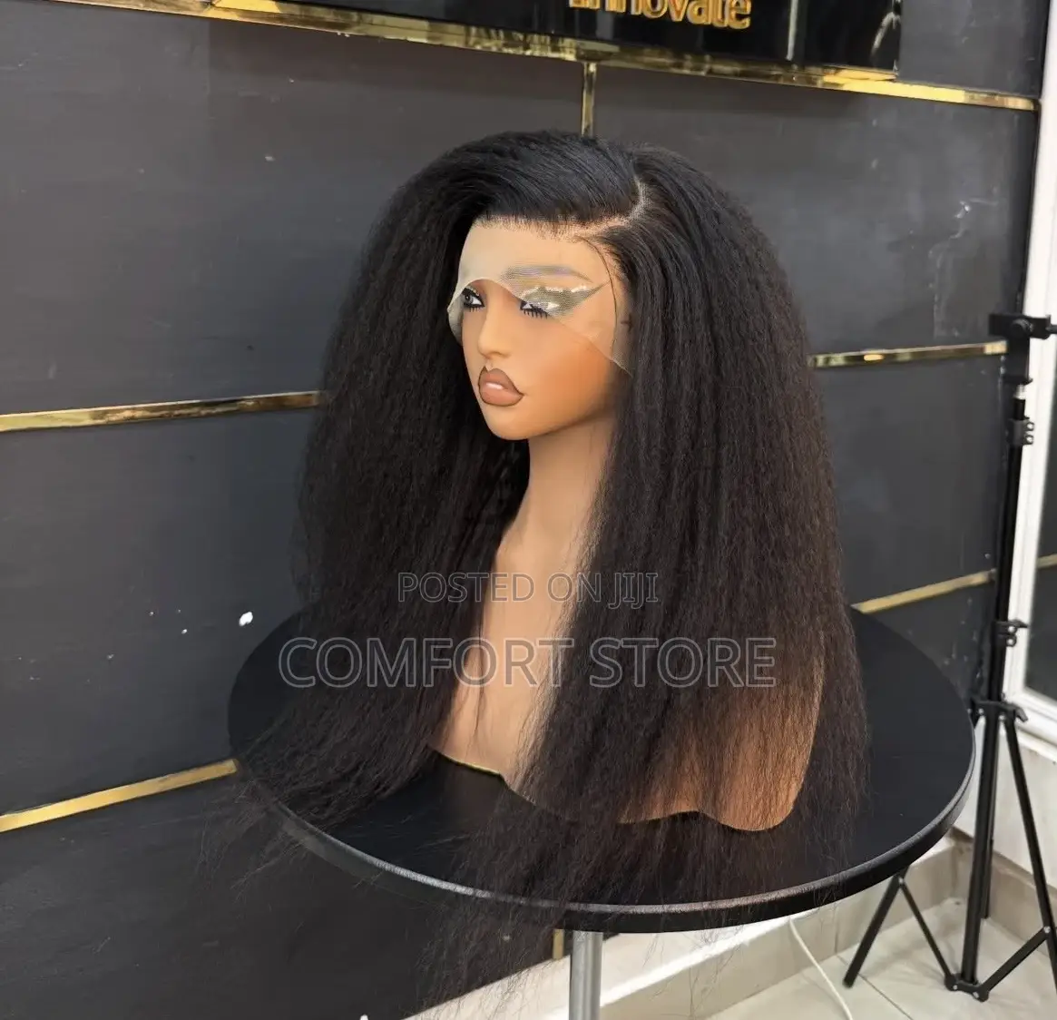 13*4 Natural Hair 20 Inch