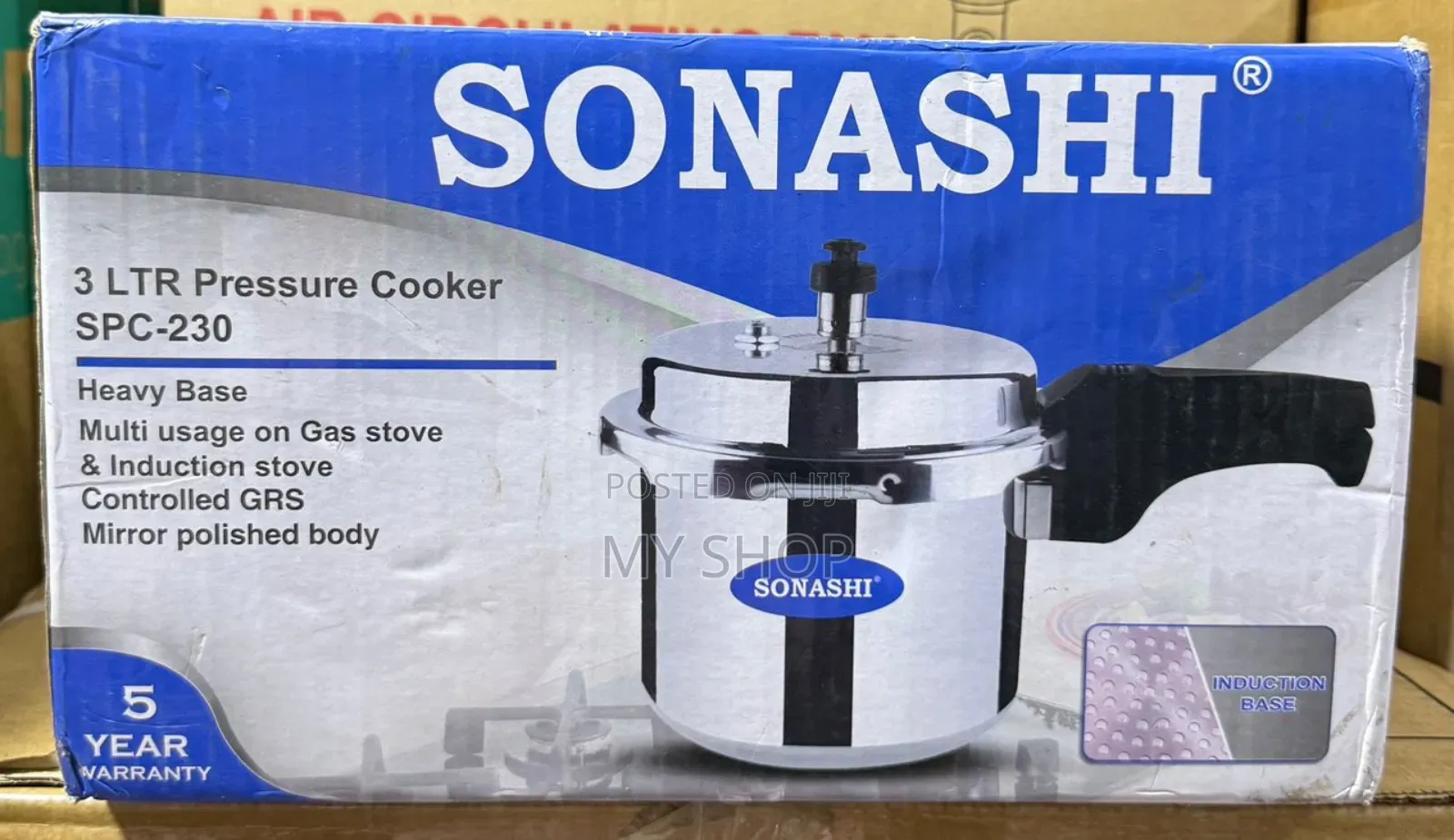 Pressure Cooker 3l for Gas and Charcoal Stove
