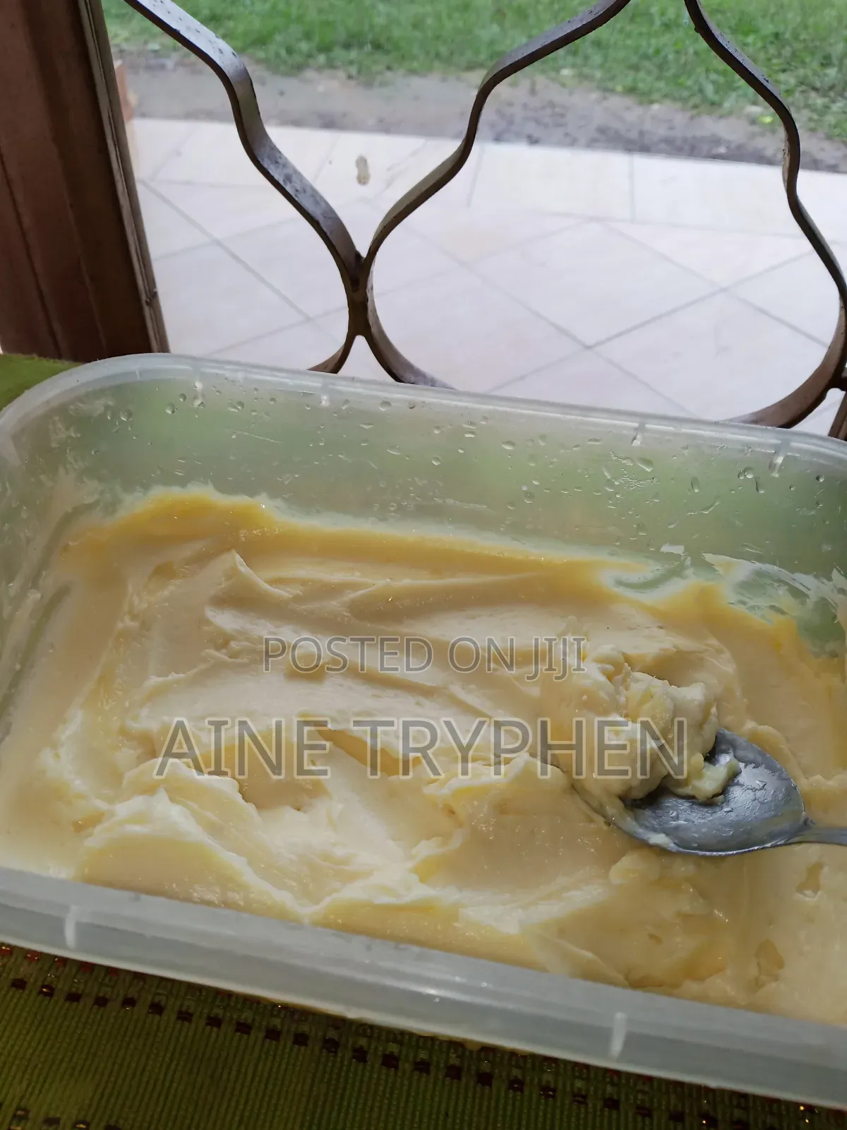Natural Yogurt, Cow Ghee and Eshabwe Sauce