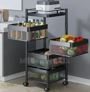 Botabay 5-tier Rotating Kitchen Storage Shelf