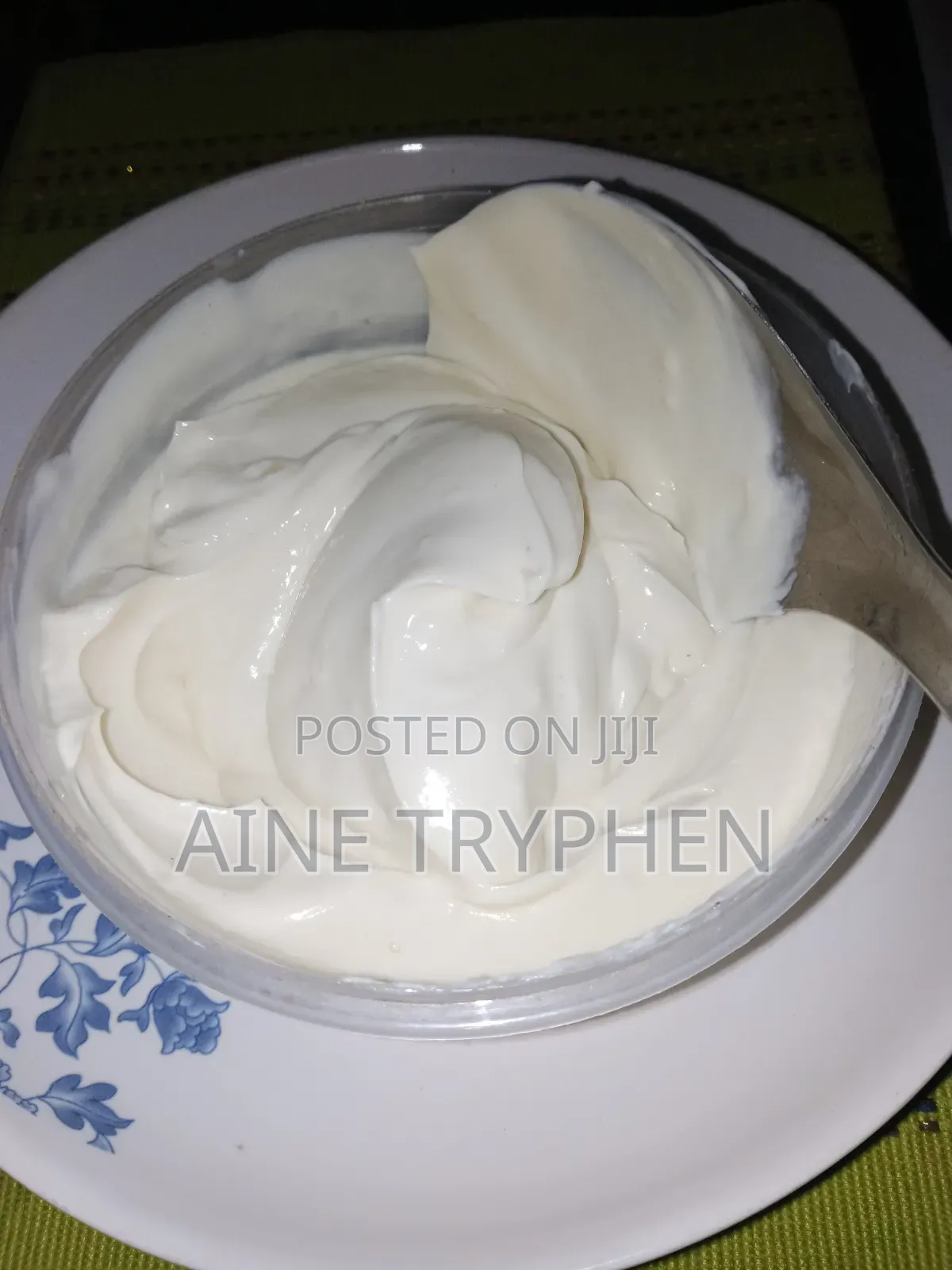 Natural Yogurt, Cow Ghee and Eshabwe Sauce