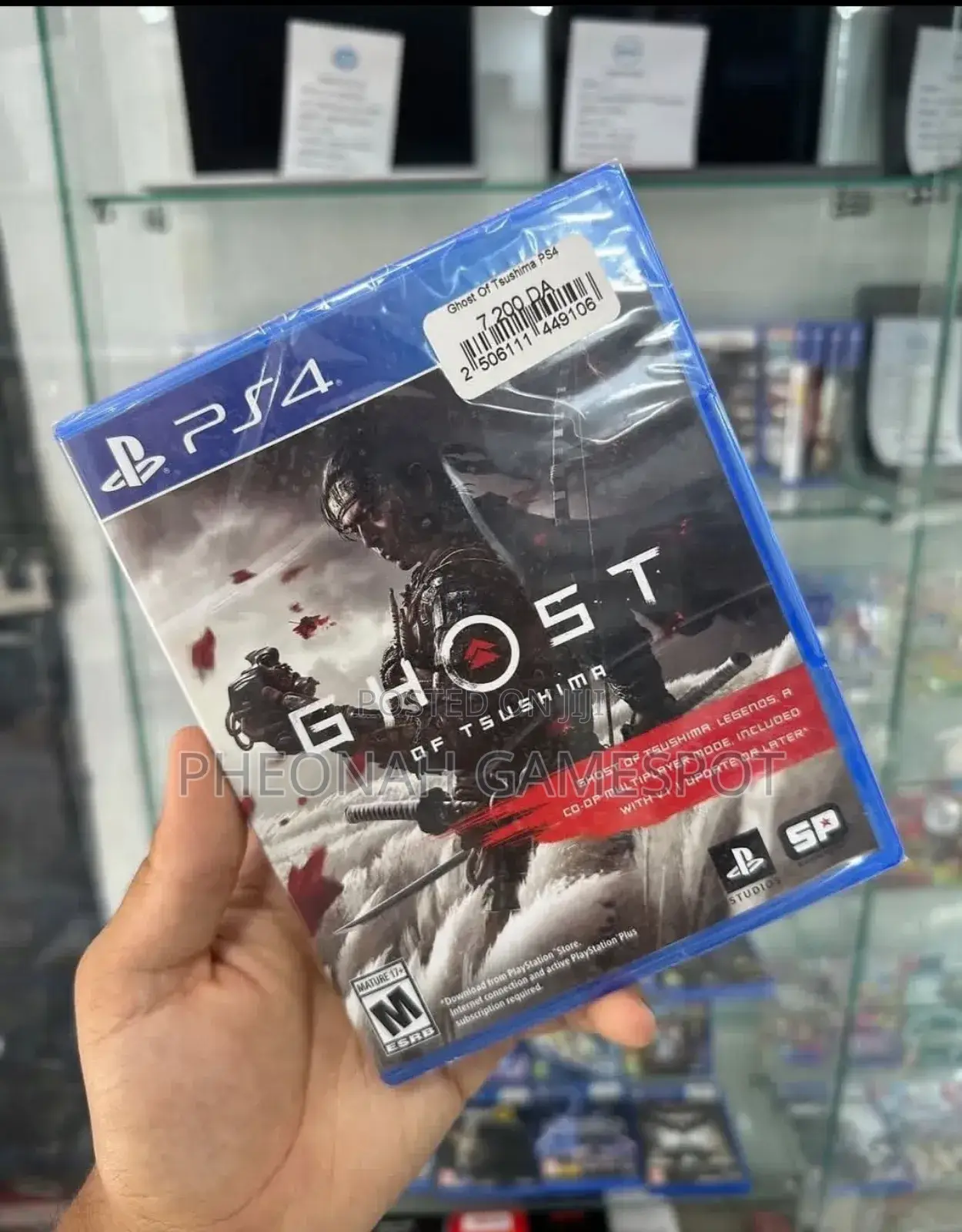 Ghost of Tsushima Brand Ps4 Game Cd