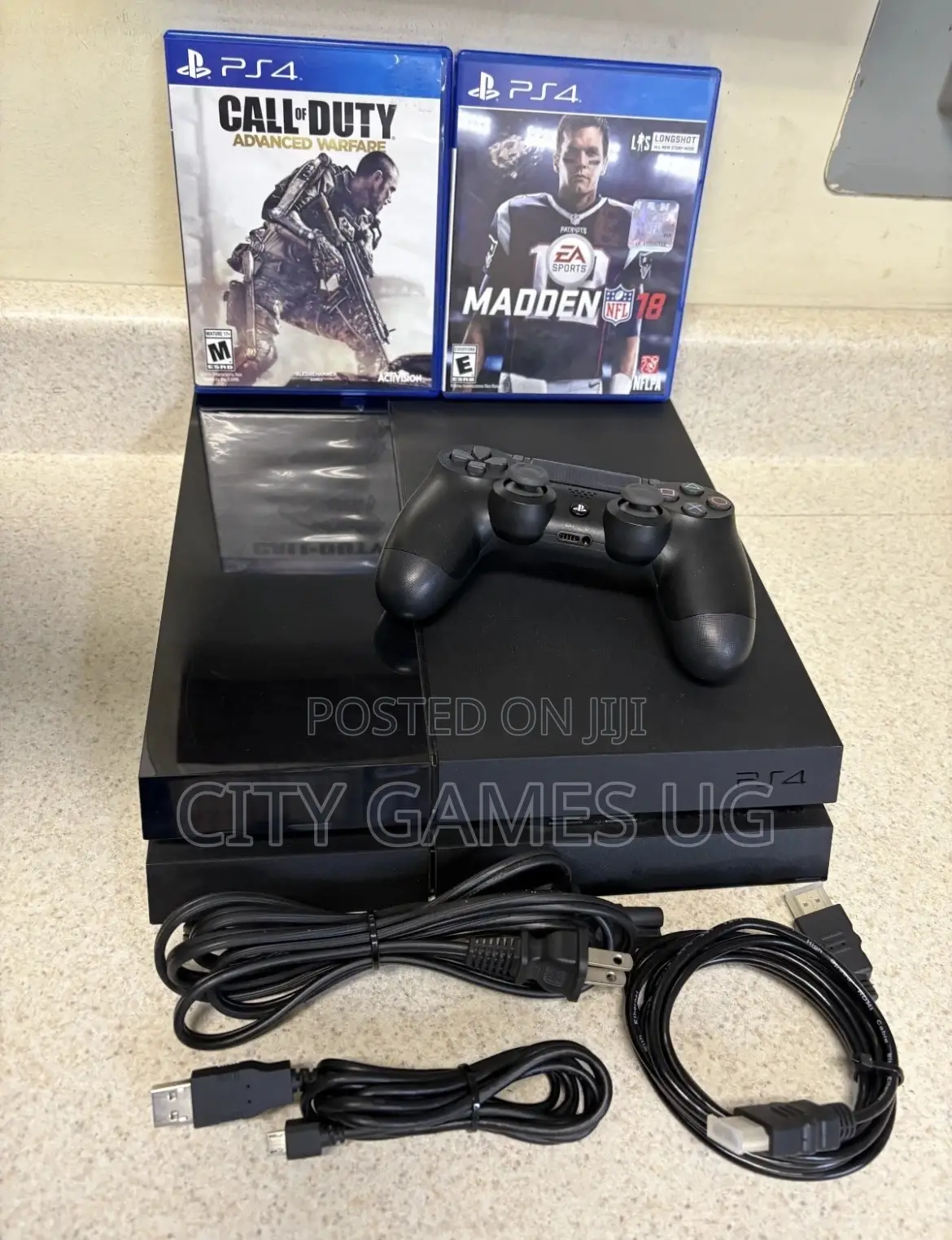 Playstation 4 Ps4 Console 500 Gb 8 Games, Controller