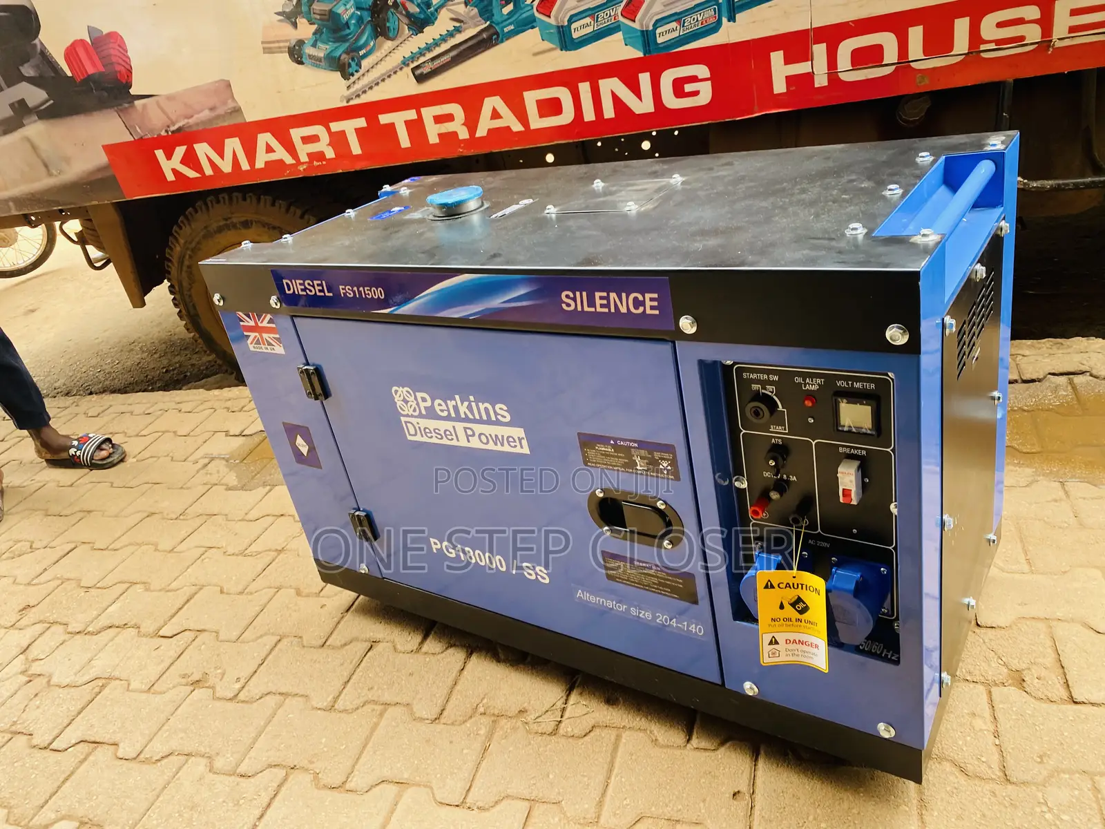 10kva Perkins Disel Silent Generetor Uk Make