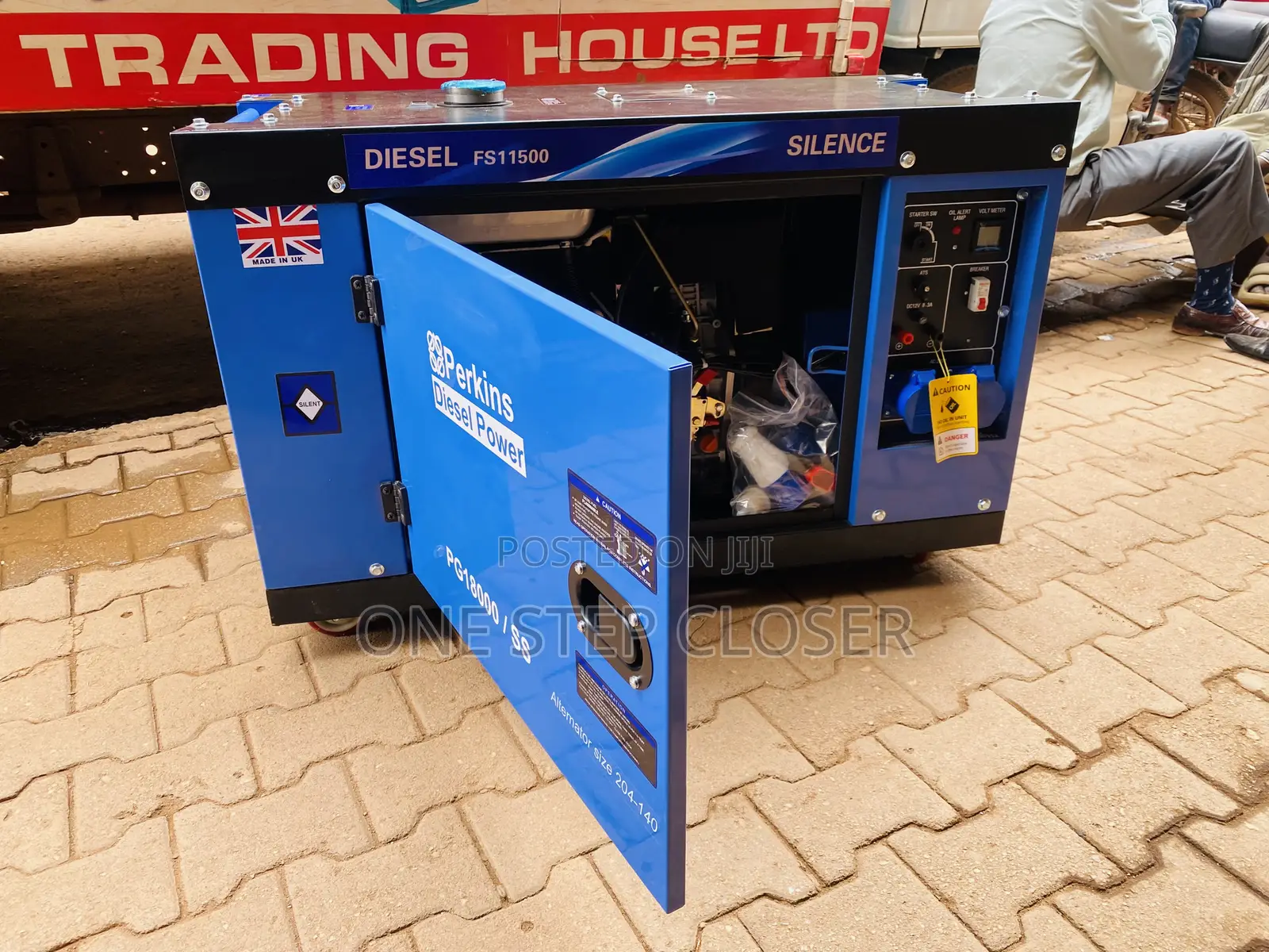 10kva Perkins Disel Silent Generetor Uk Make