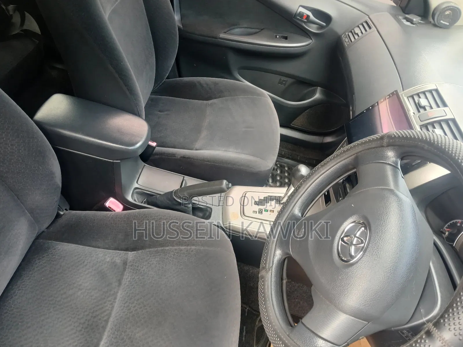 Toyota Corolla Fielder 2010 Black