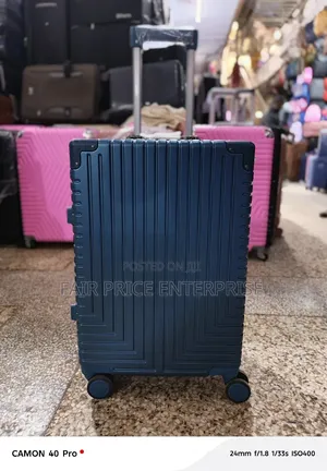 Noble Aluminum Suitcase. Medium Size