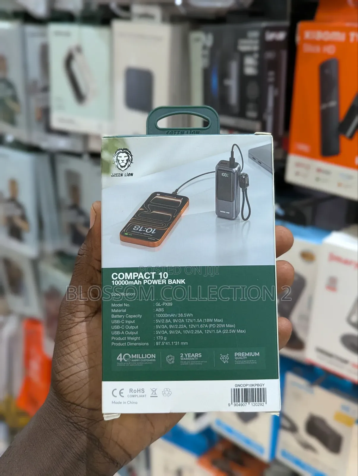 Green Lion Compact 10 10000mah Power Bank