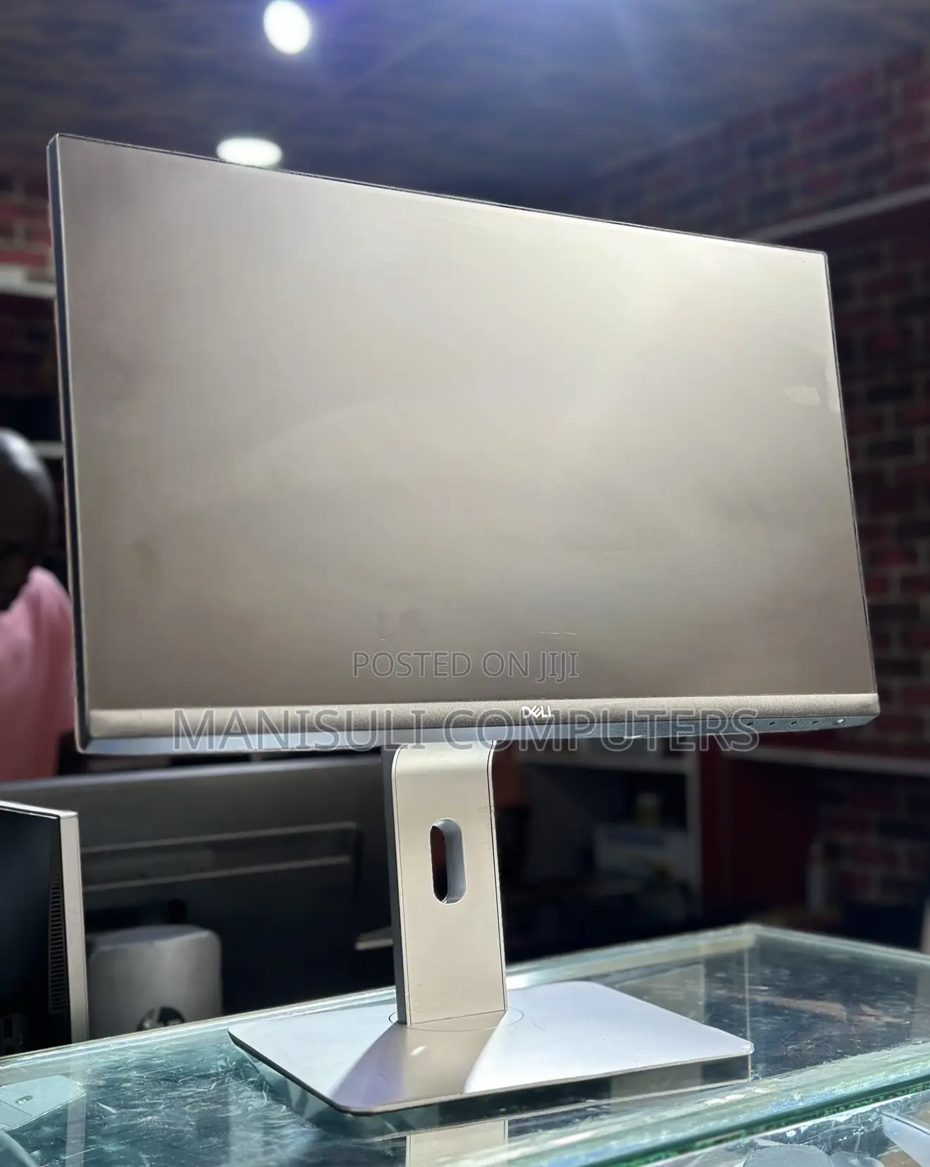 White Monitor Ips 24 Inch Screen Hdmi