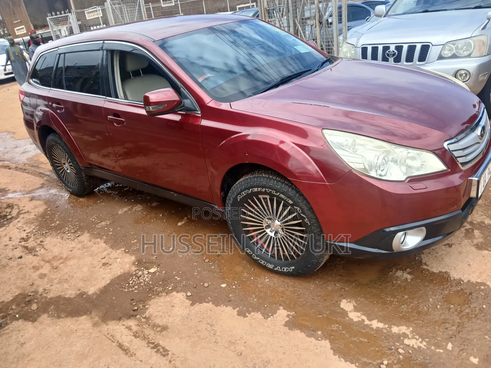 Subaru Outback 2012 Red