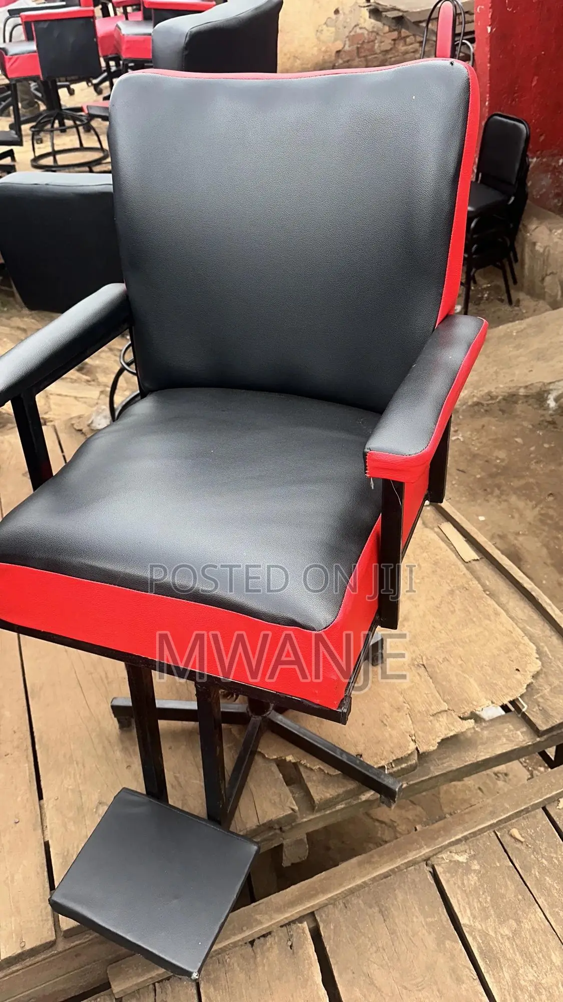 Red Saloon Chair