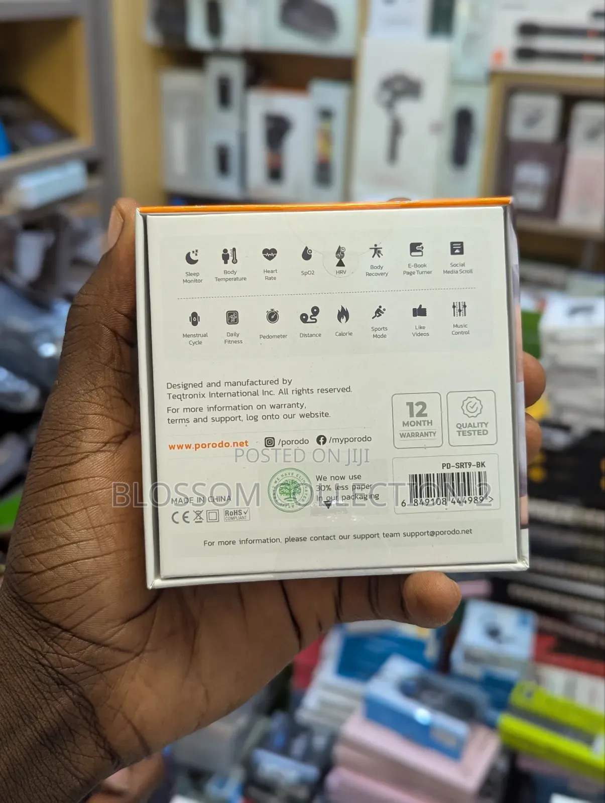 Porodo Smart Ring Health Tracker