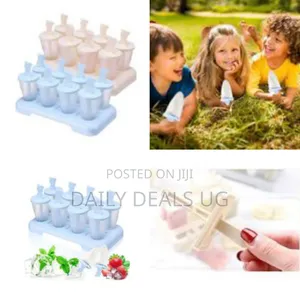 Character-Themed Reusable Ice Pop Mold Set - Multicolor