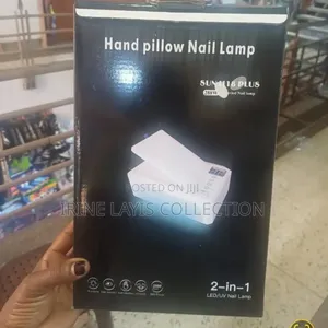 2-in-1 Hand Pillow And Led/Uv Nail Lamp