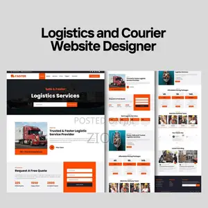Logistics and Courier Website Designer