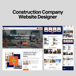 Construction Company Website Designer