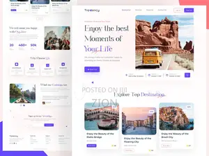 Travel and Tours Website Designer