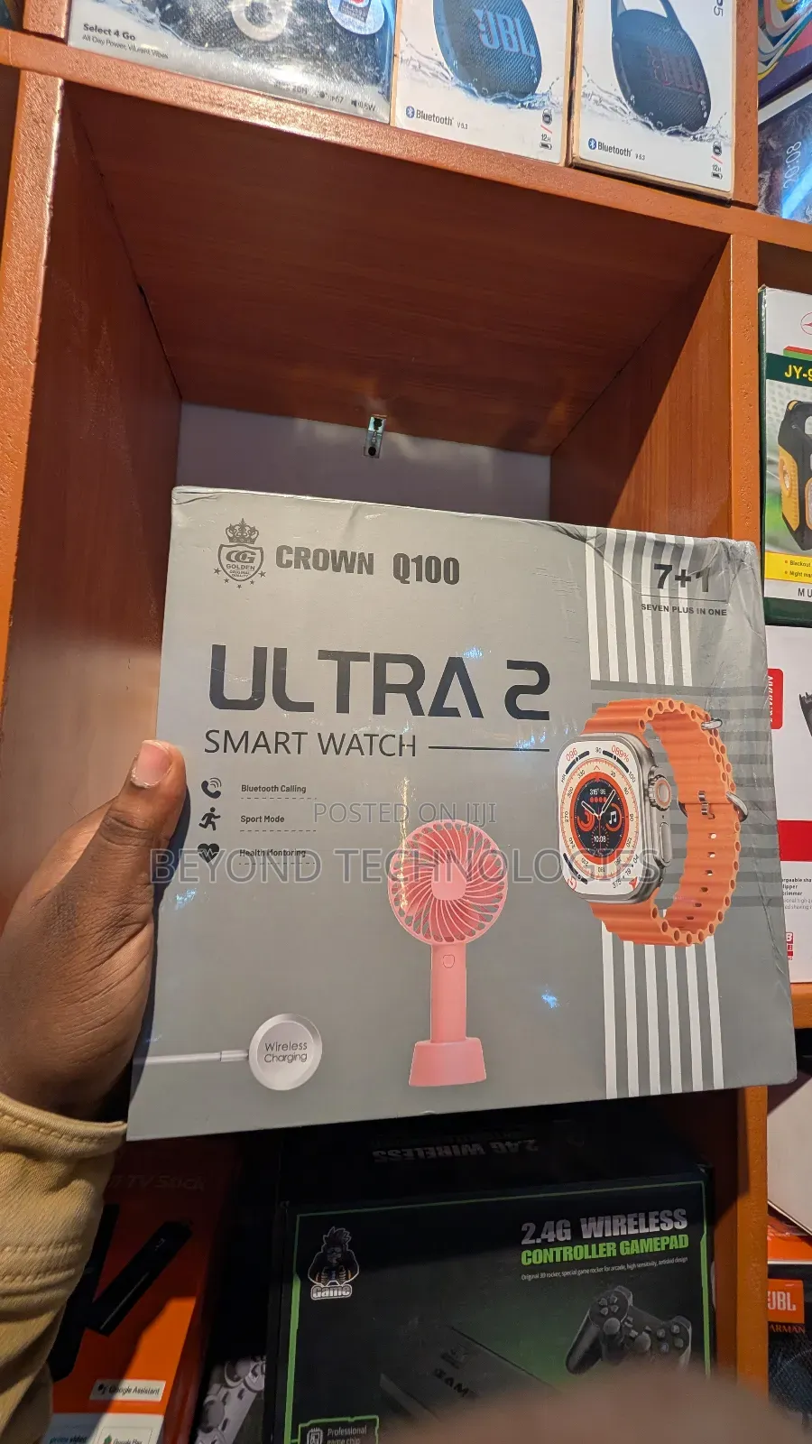 Ultra 2 Smart Watch With Baby Fan