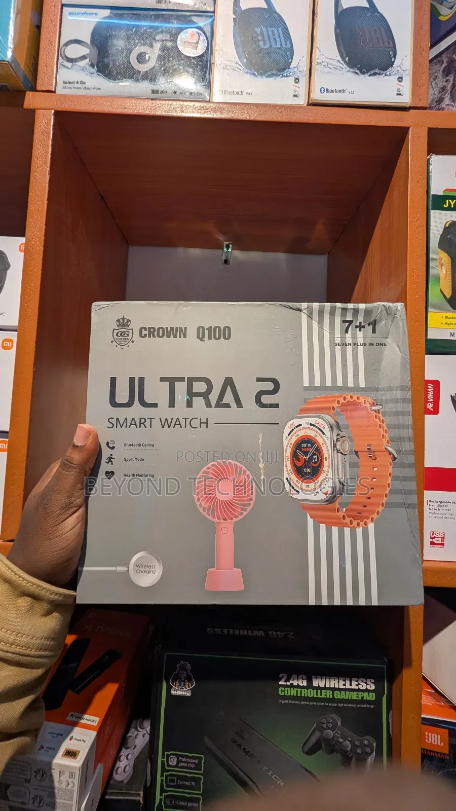 Ultra 2 Smart Watch With Baby Fan