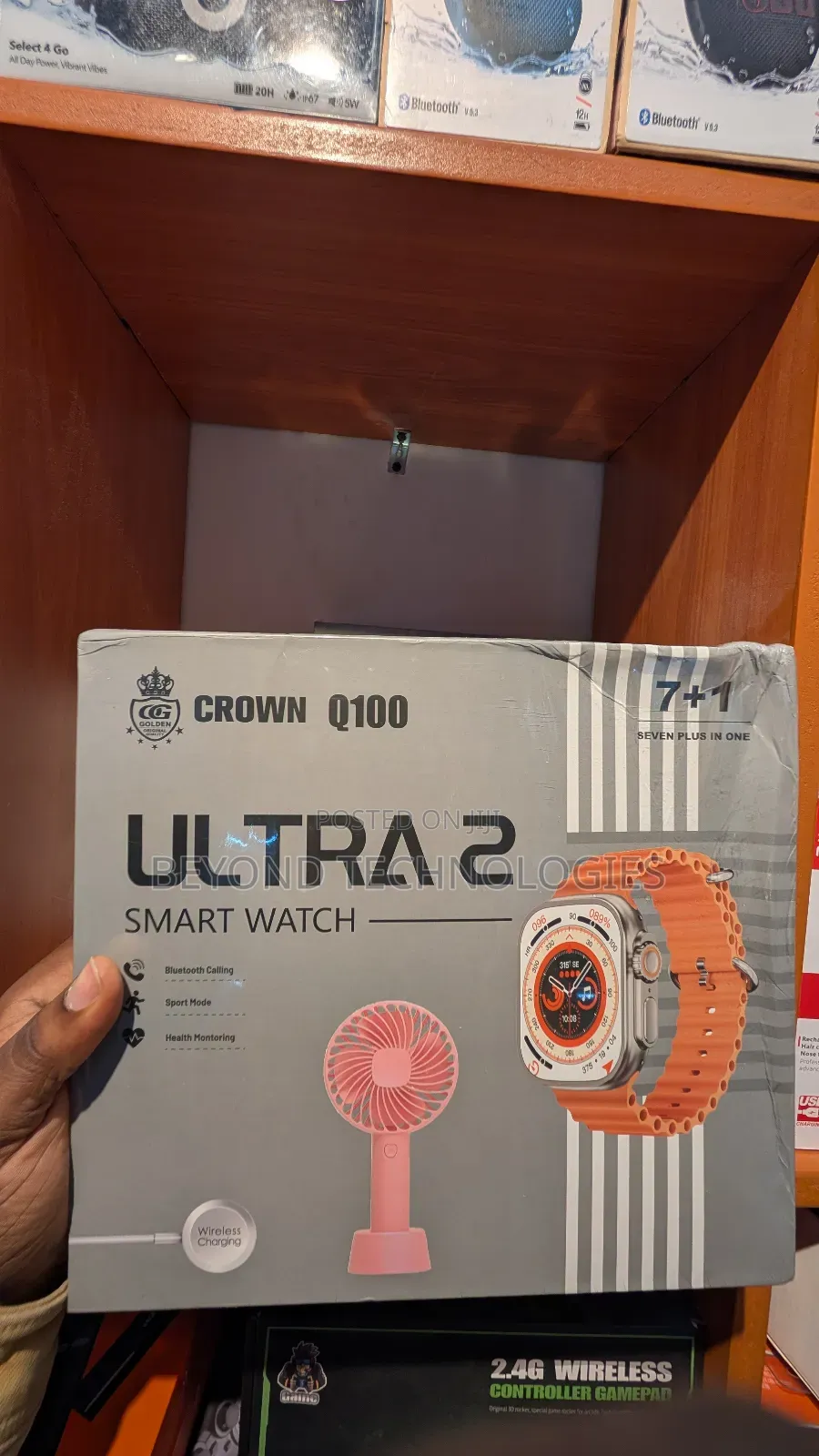 Ultra 2 Smart Watch With Baby Fan
