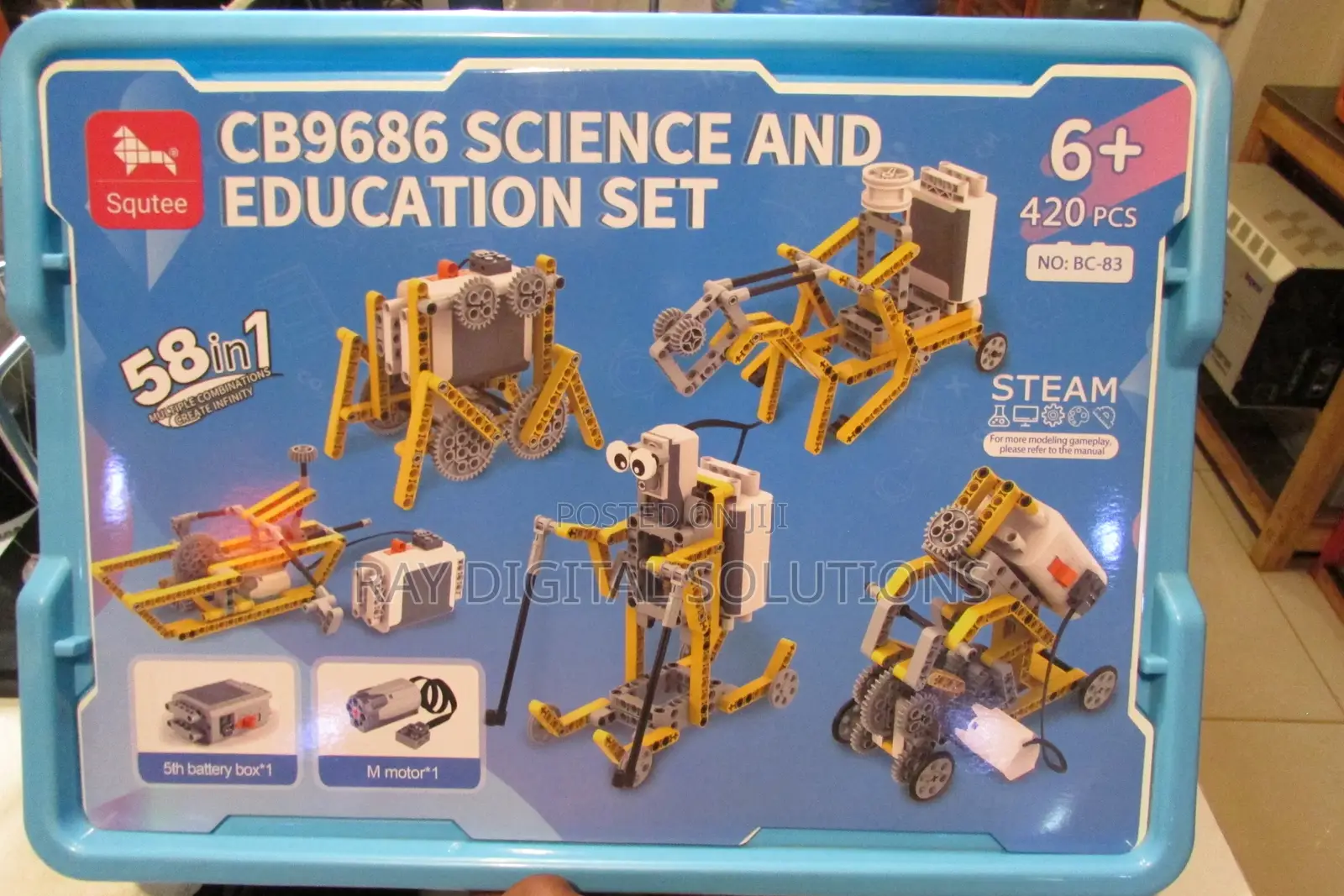 Stem Kit Cb9686diy App Control Programming Robotics Building Blocks