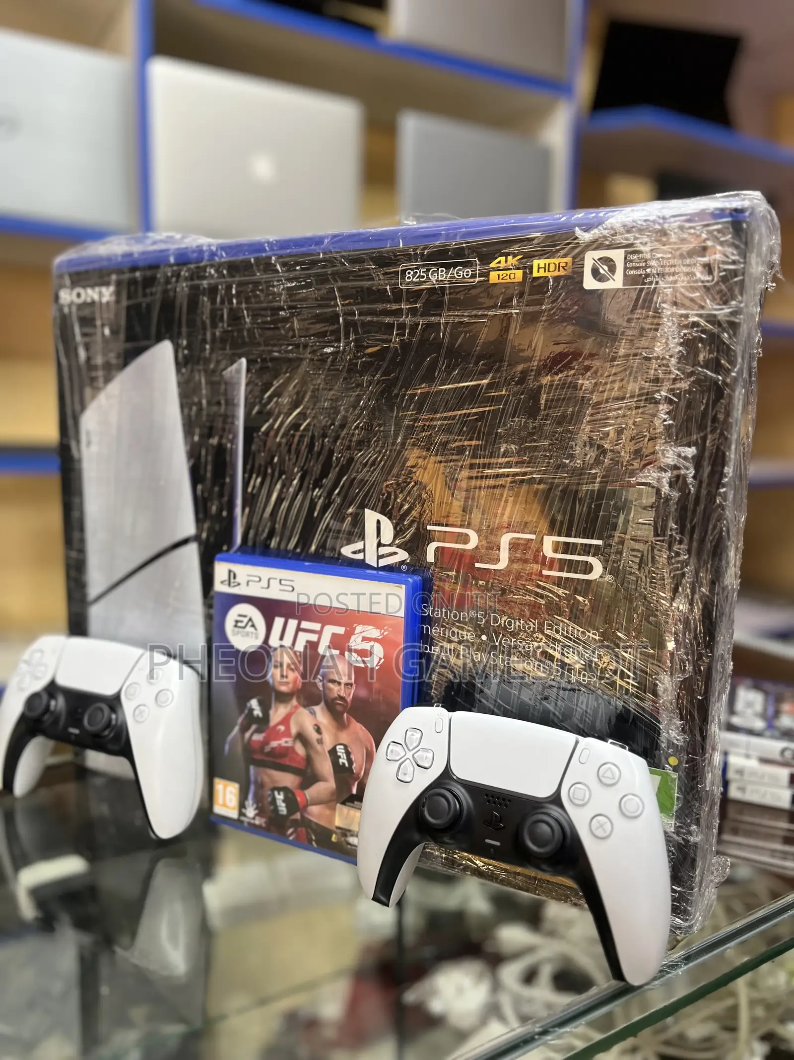 Ps5 Complete Entertainment Bundle With 2 Pads and 3 Games Included