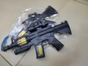 Kids Tactical Style Toy Gun With Scope, Lights Sound Effects
