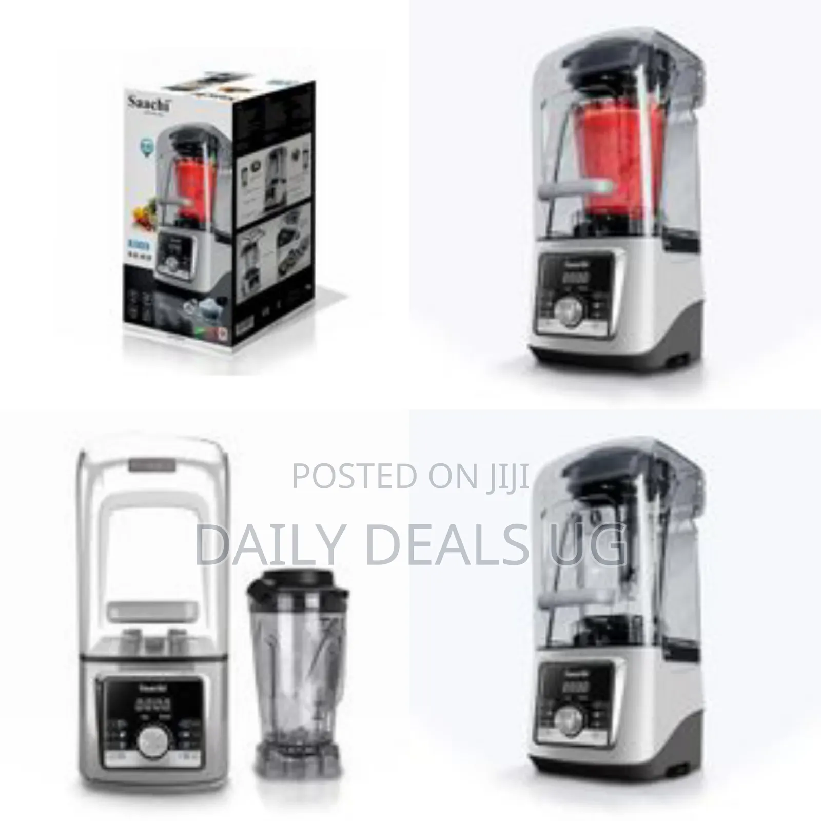 Saachi Professional Quiet Blender With Personal Cup